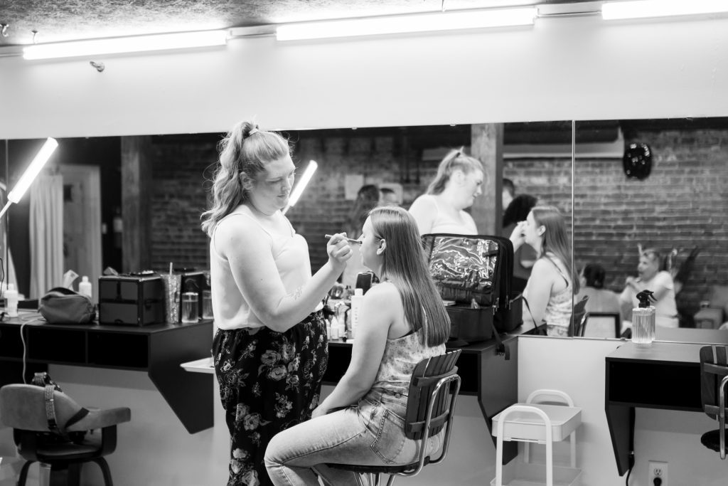 hair and makeup trial